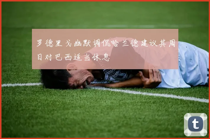 罗德里戈幽默调侃哈兰德建议其周日对巴西适当休息